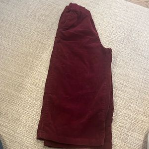 Tea corduroy capri pants